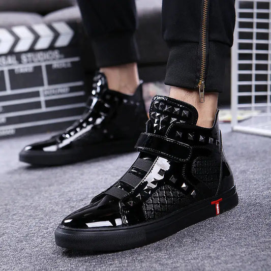 Men's Velcro ankle boots Beyond Trends Hub