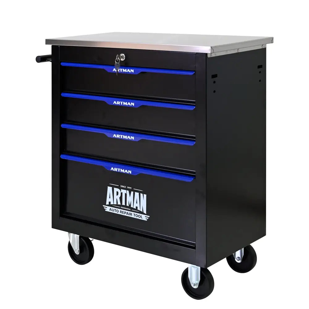 Metal Multi-tool Cart - BlackBlue - 5