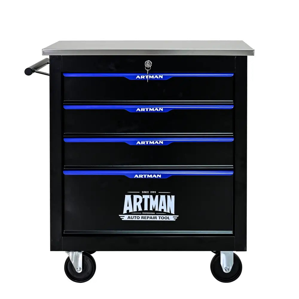 Metal Multi-tool Cart - BlackBlue - 5