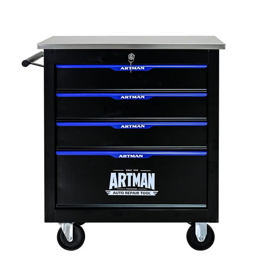 Metal Multi-tool Cart - BlackBlue - 5
