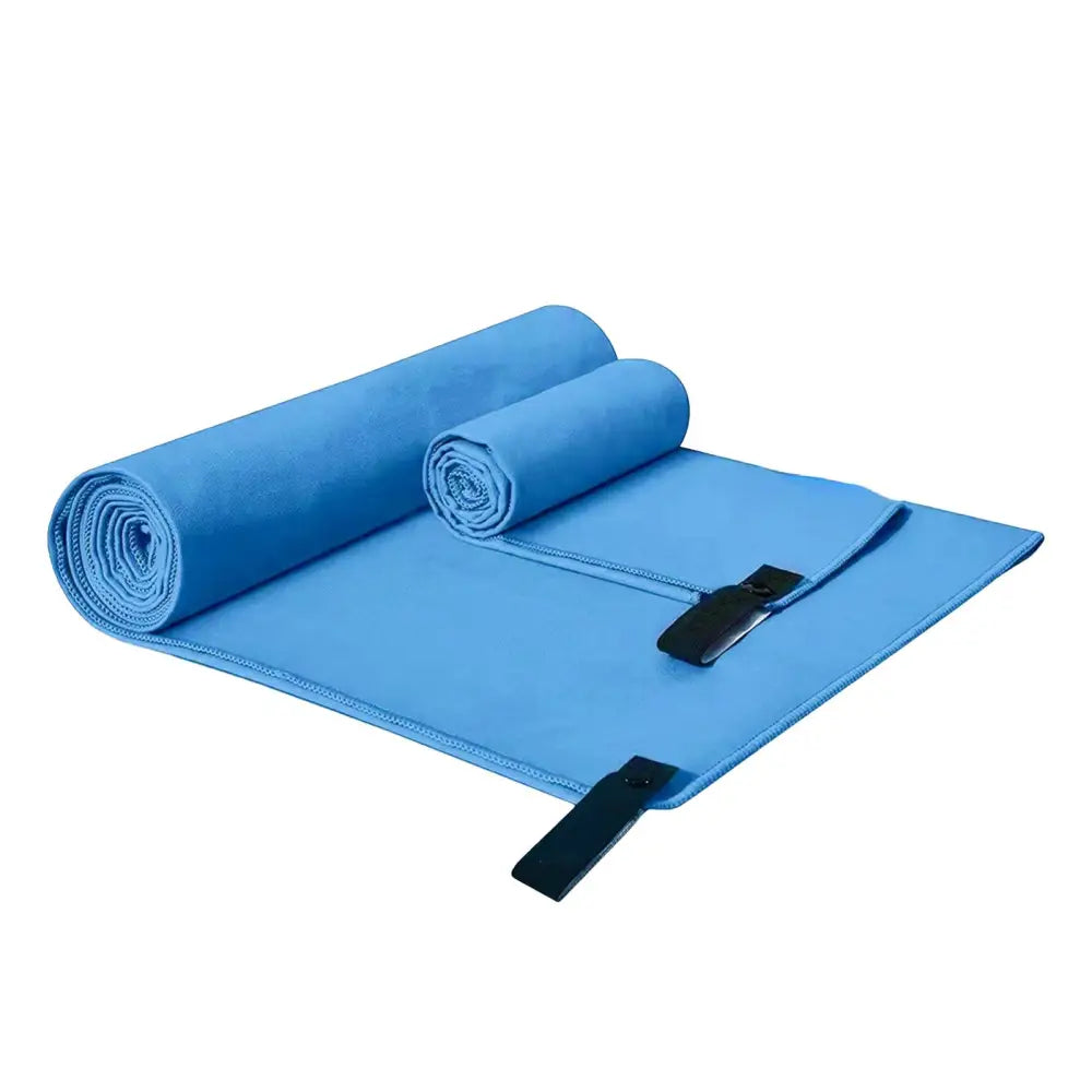 Microfiber Travel Towels Assorted Size Quick Dry Sweat Absorption Widely Used Bath Towel for Gym Sports Outdoor Sky