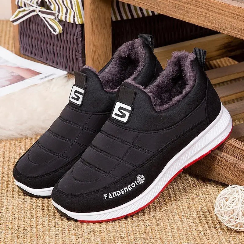 Middle-Aged And Elderly Mother Shoes Flat Non-Slip Elderly Shoes Ladies Casual Single Shoes Old Beijing Cloth Shoes
