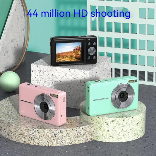 Mini Digital Camera Children's HD Digital Camera Student Mini Digital Camera Boys And Girls Christmas Birthday Gift Children's Entry-level Camera Beyond Trends Hub