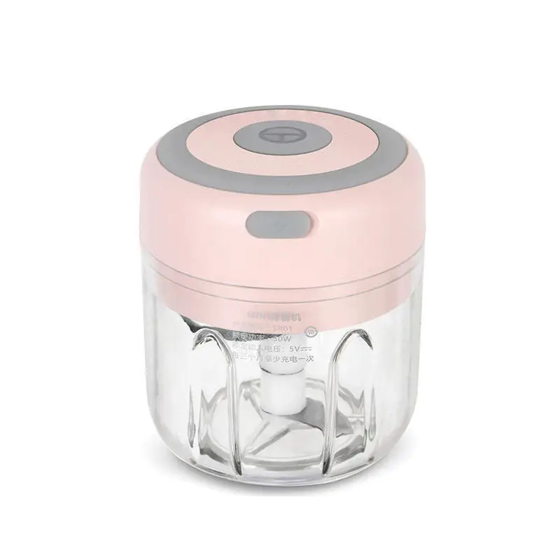 Mini Electric Garlic Chopper USB Charging Ginger Masher Machine Sturdy Durable Chili Vegetable Crusher Kitchen Tool Beyond Trends Hub