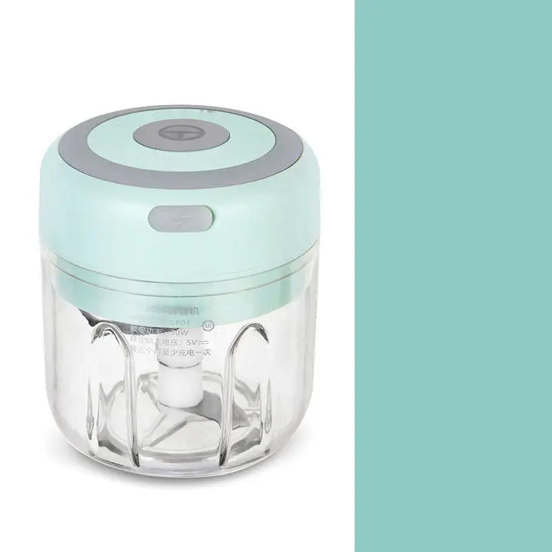 Mini Electric Garlic Chopper USB Charging Ginger Masher Machine Sturdy Durable Chili Vegetable Crusher Kitchen Tool Beyond Trends Hub