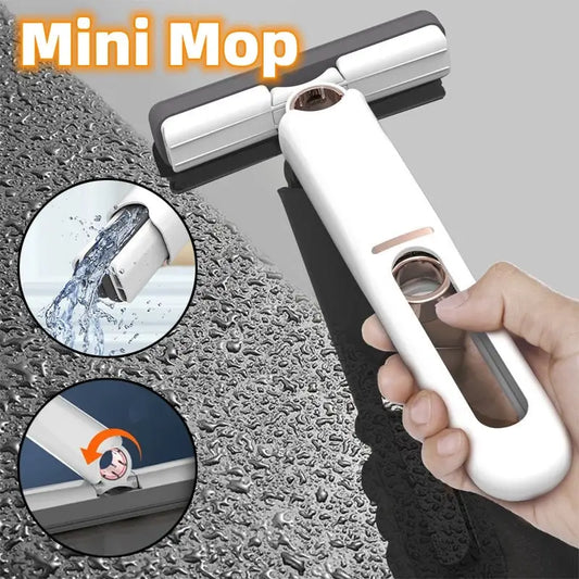 Mini Mops Floor Cleaning Sponge Squeeze Mop Household Cleaning Tools Home Car Portable Wiper Glass Screen Desk Cleaner Mop Beyond Trends Hub