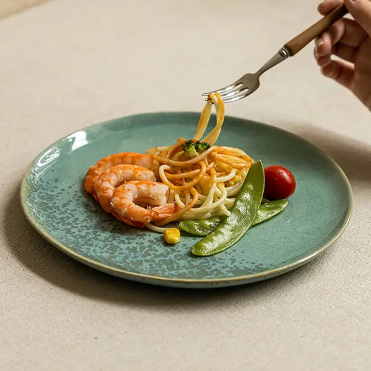 Minimalist Chinese Style Household Ceramic Plates - Beyond Trends Hub 
