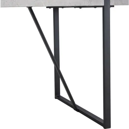 Modern Dining Table 55 Inch Kitchen Table For 4 People Rectangular Dinner Table For Dining Room Home Office Living Room