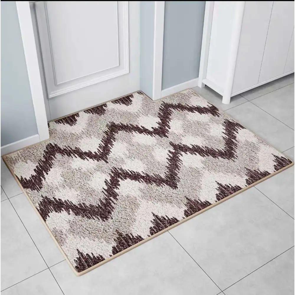 Modern Minimalist Home Entrance Floor Mats Custom Human Door Mats Living Room Non-slip Absorbent Foot Mats Bedroom Carpets Beyond Trends Hub