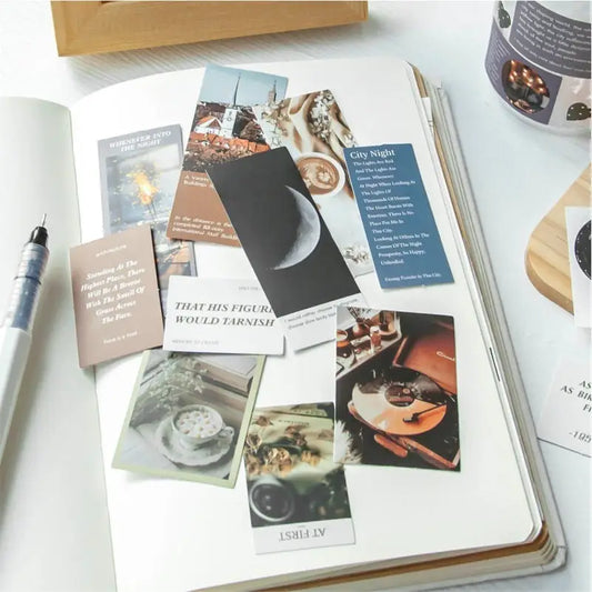 Mojing Sticker Pack Global Traveler Series Ins Art Handbook Diy Decorative Stickers 45 Sheets Into 8 Styles - Beyond Trends Hub 