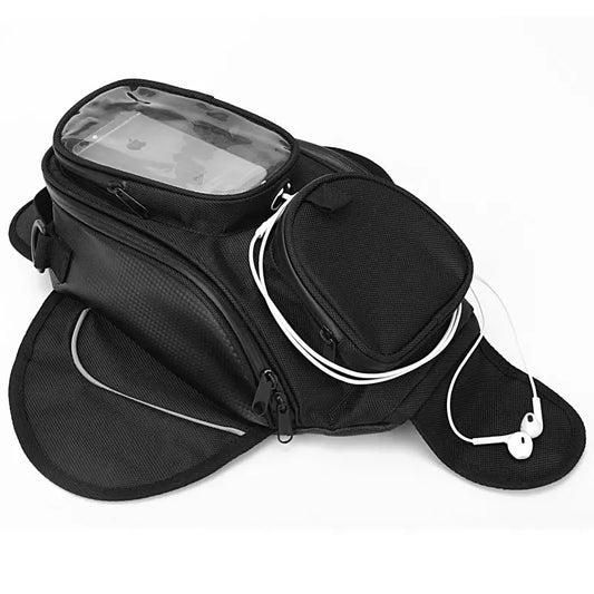 Motorcycle bag riding bag - Black