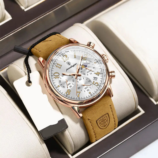 Multifunctional Luminous Quartz Men’s Watch