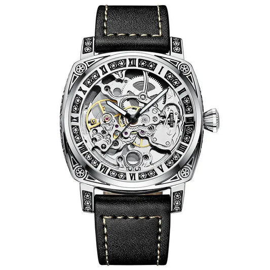 Net Red Watch Fully Automatic Mechanical New - Beyond Trends Hub 