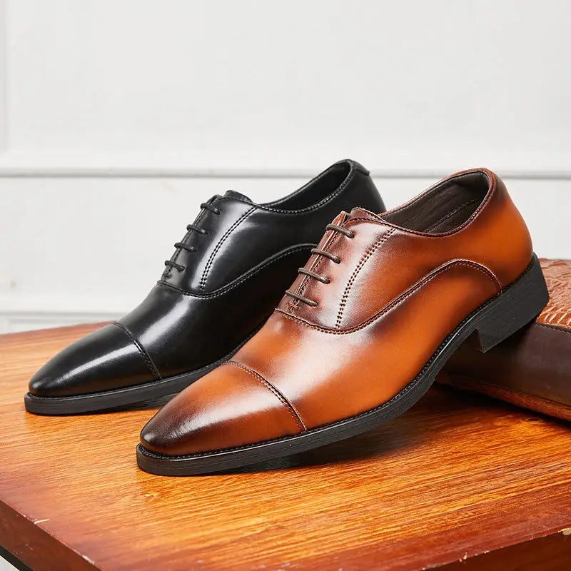 New Height Increasing Insole Business Formal Wear Soft Bottom Oxford Shoes Beyond Trends Hub