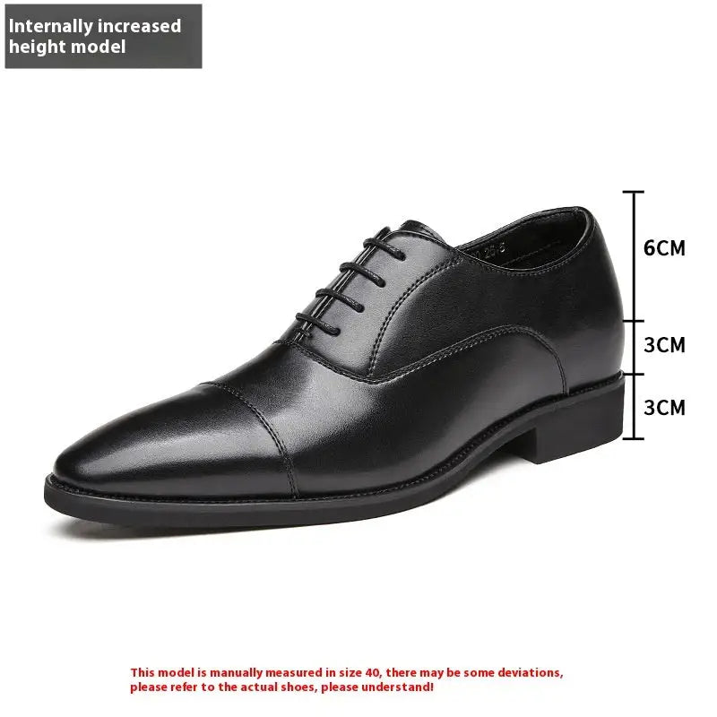 New Height Increasing Insole Business Formal Wear Soft Bottom Oxford Shoes Beyond Trends Hub