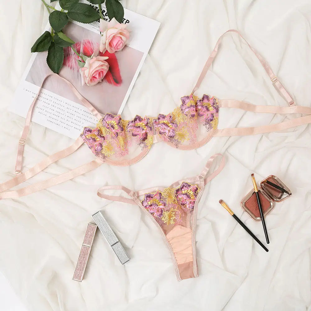 New Ladies Lace Perspective Underwear Set Beyond Trends Hub