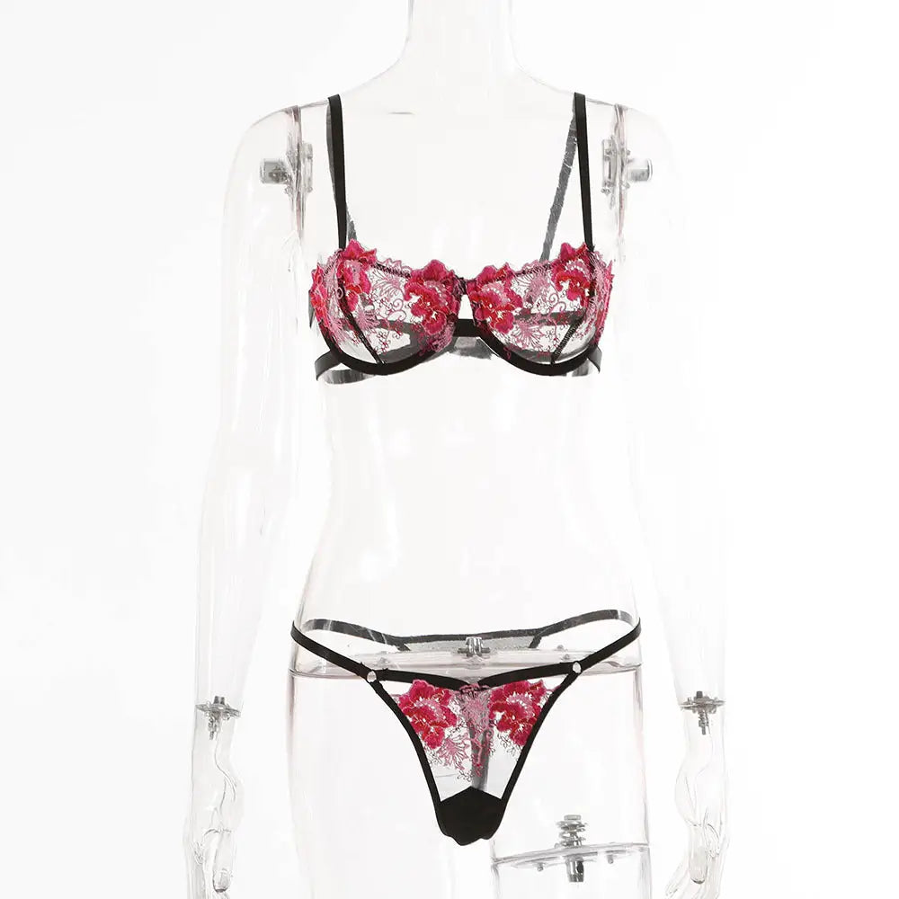 New Ladies Lace Perspective Underwear Set Beyond Trends Hub