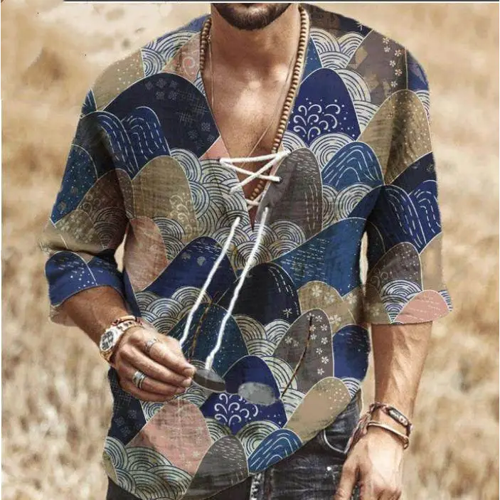 New Large Size Loose Hot style Men Shirts Male T Shirts