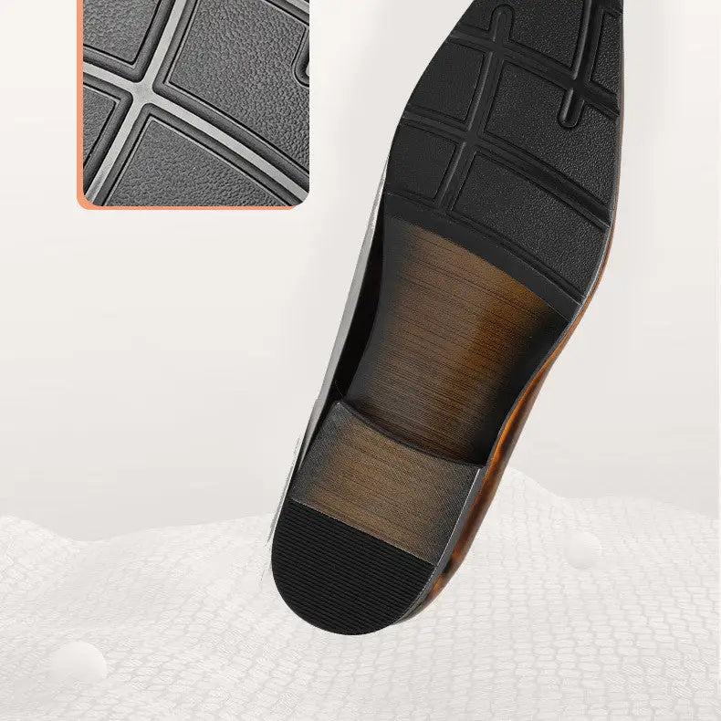 New Leather Men’s Shoes In Summer