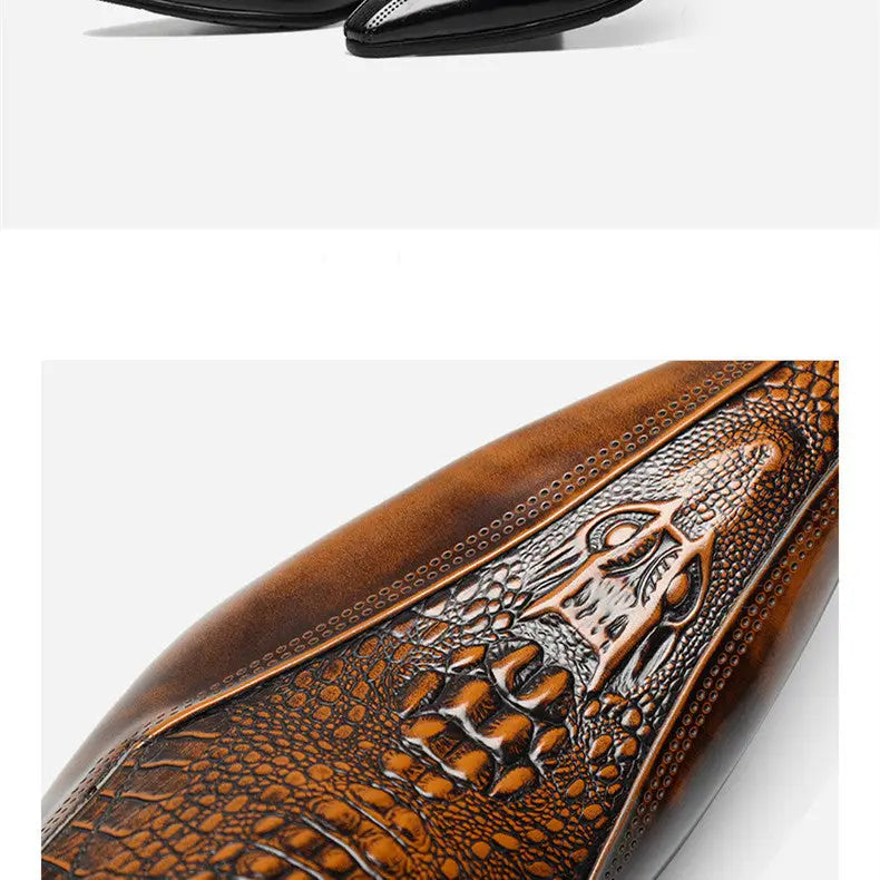 New Leather Men’s Shoes In Summer