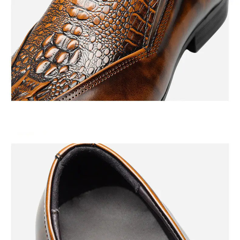 New Leather Men’s Shoes In Summer