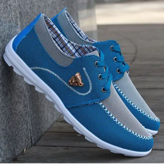 New men’s casual canvas shoes