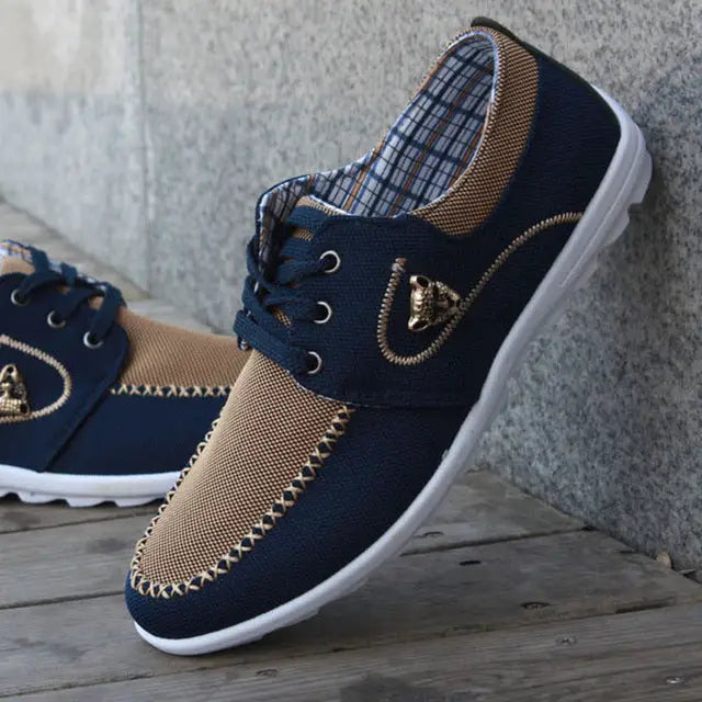 New men’s casual canvas shoes
