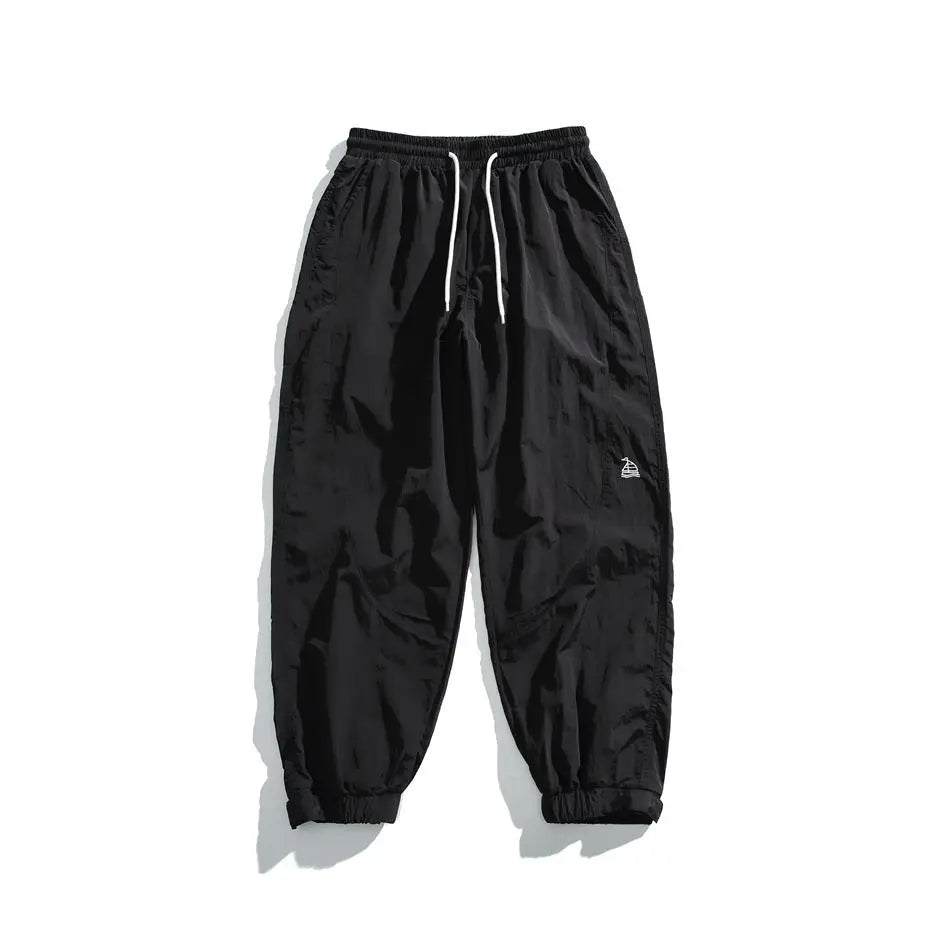 New Outdoor Mechanical Style Trousers For Men - Black / M