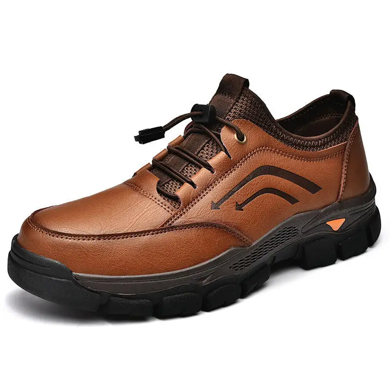 New Outdoor Work Boots Trendy Fashion Casual Shoes - Light brown / 38
