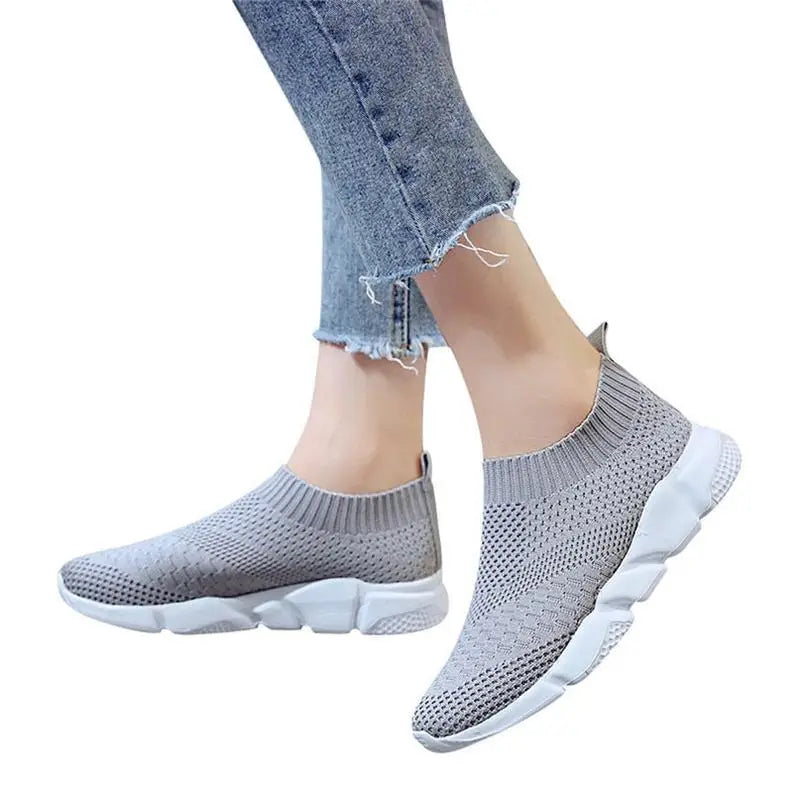 New Outdoors Adults Trainers Running Shoes Woman Sock Footwear Sport Athletic Unisex Breathable Mesh Female Sneakers Beyond Trends Hub