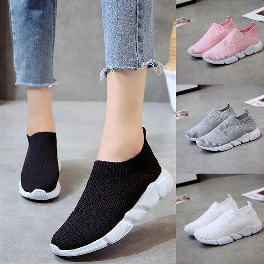 New Outdoors Adults Trainers Running Shoes Woman Sock Footwear Sport Athletic Unisex Breathable Mesh Female Sneakers Beyond Trends Hub