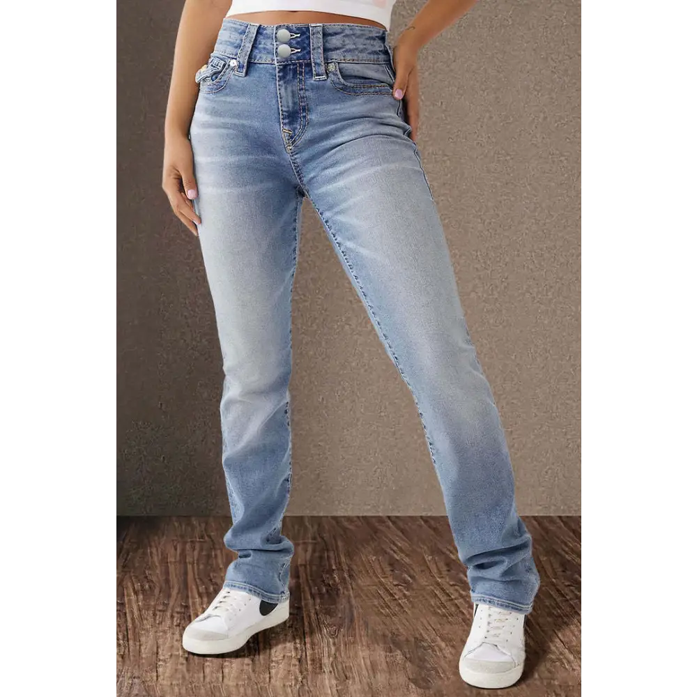 New Trendy Women's All-match High Waist Comfort Washed Slim Fit Denim Shorts Beyond Trends Hub