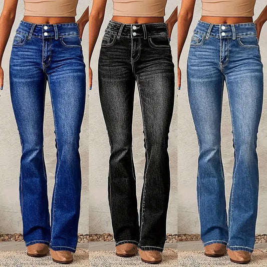 New Washed Street Skinny Retro Stretch Jeans Women’s Clothing