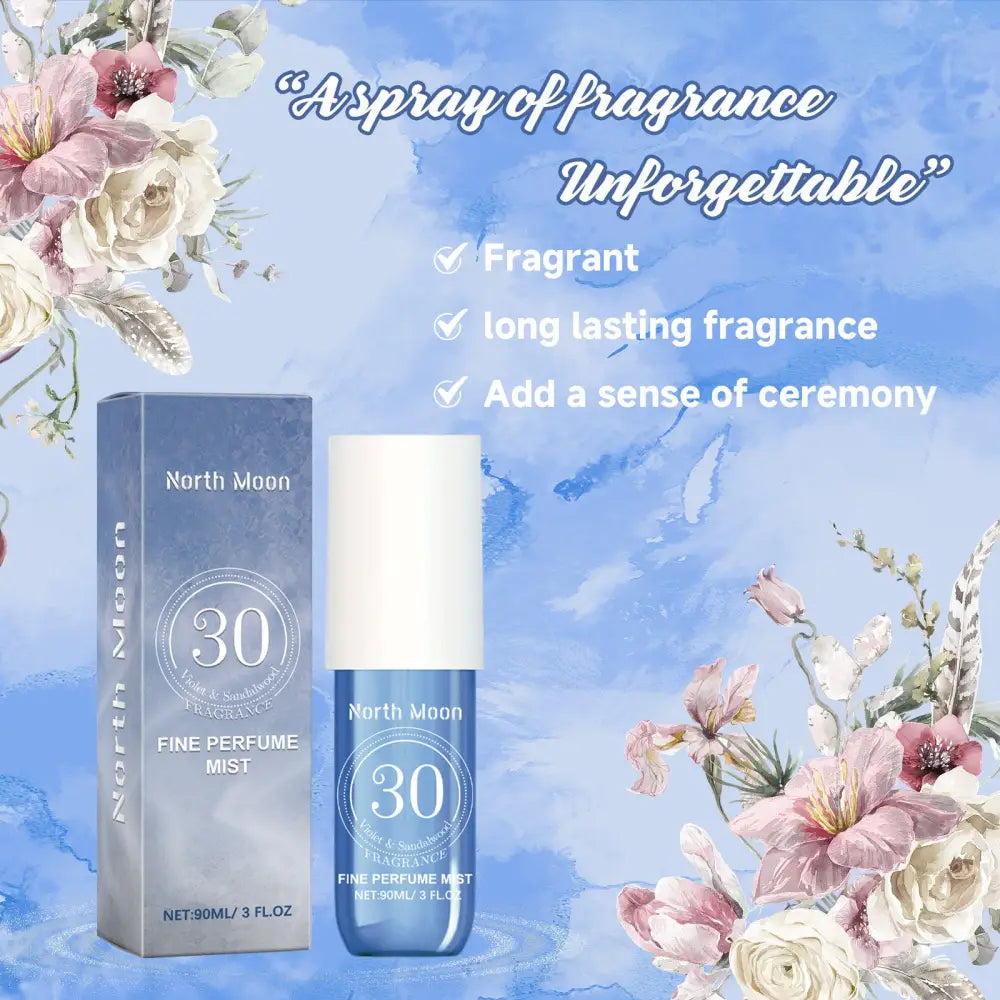 North Moon Fragrance Spray Spray Body Splash For Women Hair & Body Fragrance Mist Fresh Long Duration Fragrance Spray