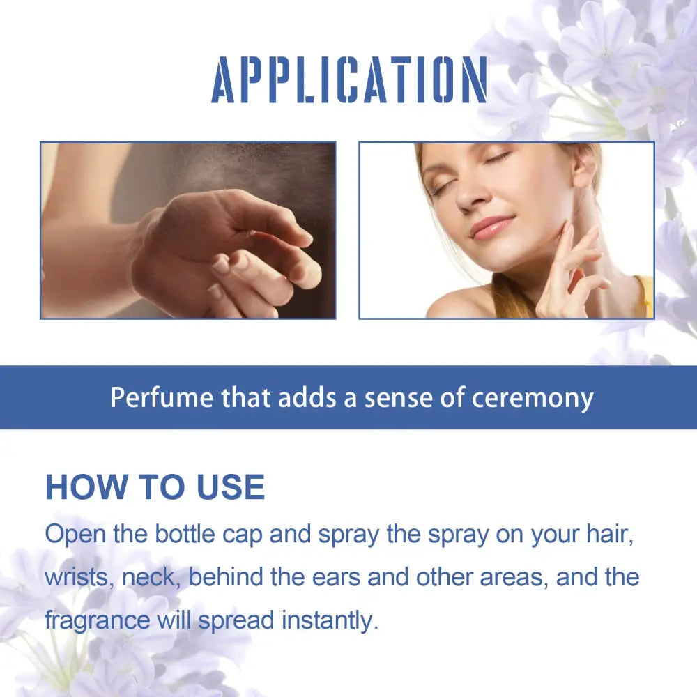 North Moon Fragrance Spray Spray Body Splash For Women Hair & Body Fragrance Mist Fresh Long Duration Fragrance Spray