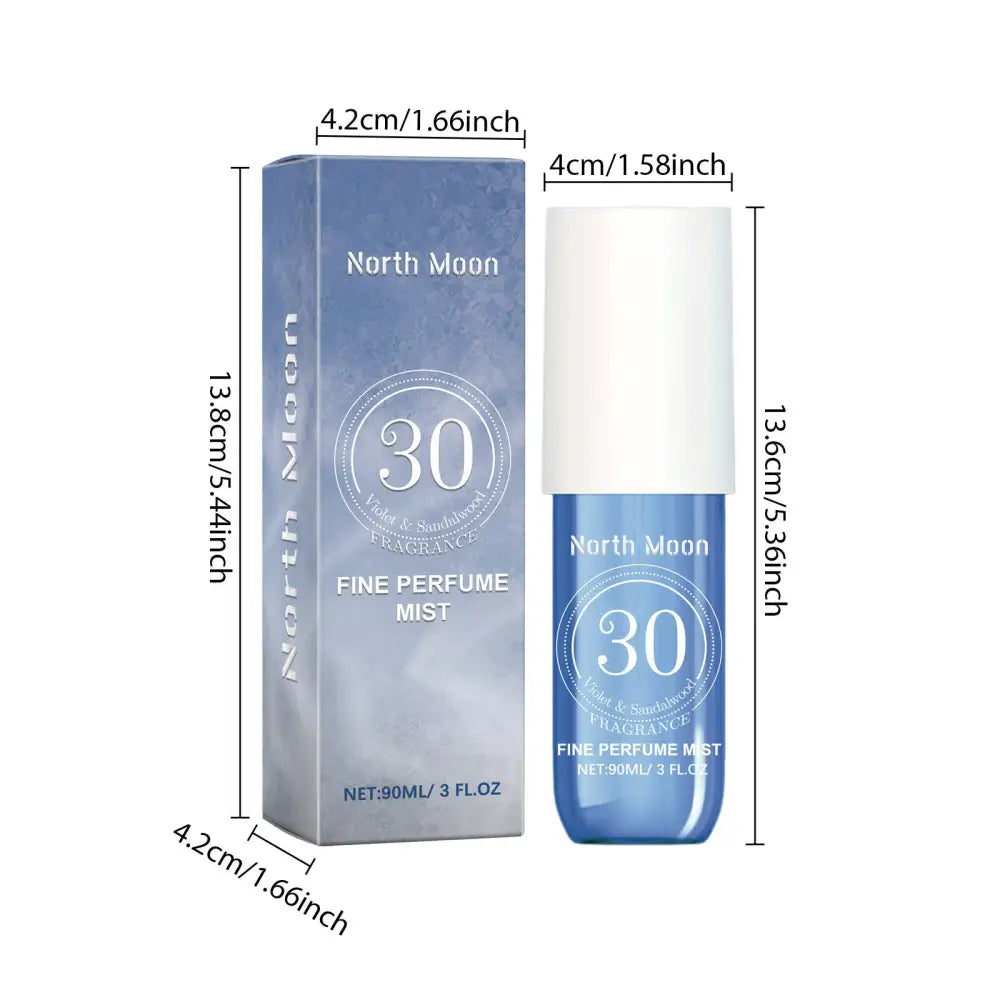 North Moon Fragrance Spray Spray Body Splash For Women Hair & Body Fragrance Mist Fresh Long Duration Fragrance Spray