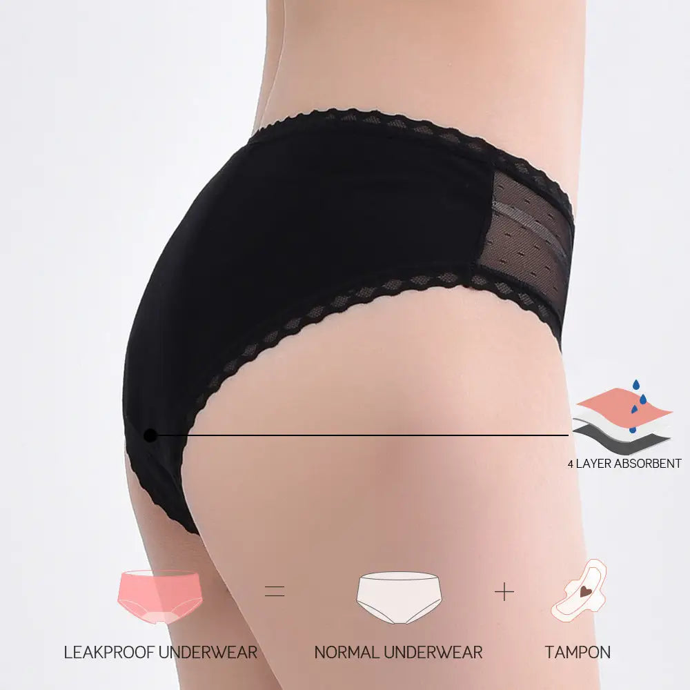 Organic Cotton Leak-proof Disposable Sanitary Napkin Four-layer Menstrual Pants