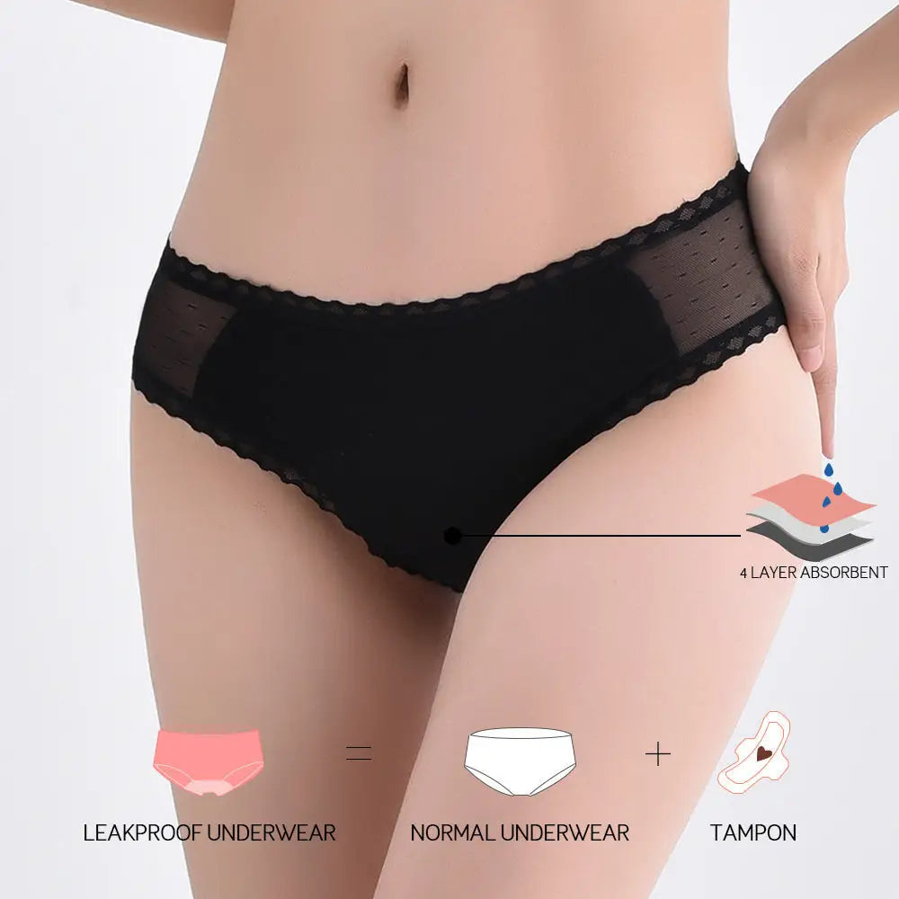 Organic Cotton Leak-proof Disposable Sanitary Napkin Four-layer Menstrual Pants