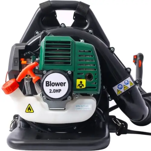 OSAKAPRO 52CC 2-Cycle Gas Backpack Leaf Blower With Extention Tube,green - Green - 5