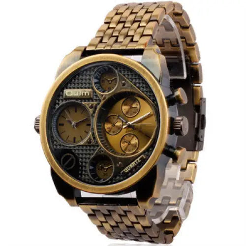 OULM's European radium imported quartz movement watches wholesale brand stainless steel male military derivative goods - Beyond Trends Hub 