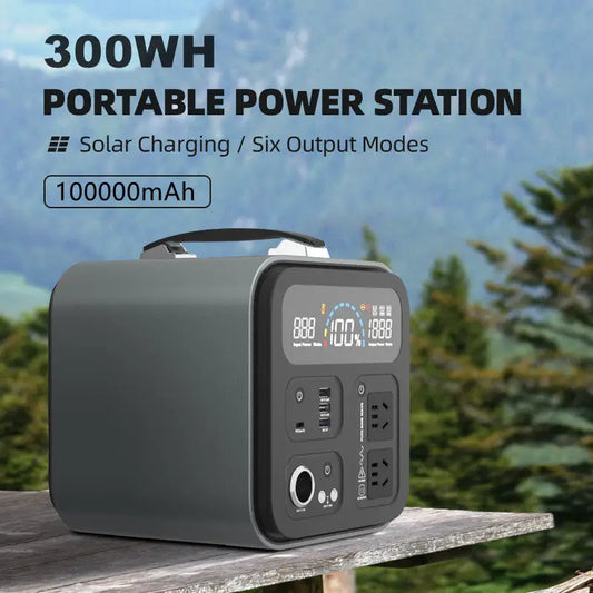 Outdoor Energy Storage Power Supply Large Capacity Car Mobile Power - FBA 300Wh / Global