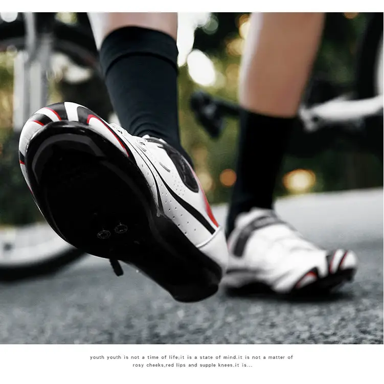 Outdoor Non-lock Cycling Shoes, Rubber Sole Men And Women Couple All-terrain Cycling Shoes Beyond Trends Hub