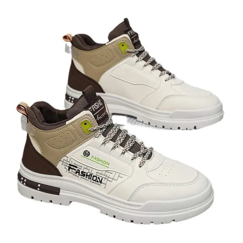 Outdoor Sports Platform Men's High-top Tooling Snow Boots Beyond Trends Hub