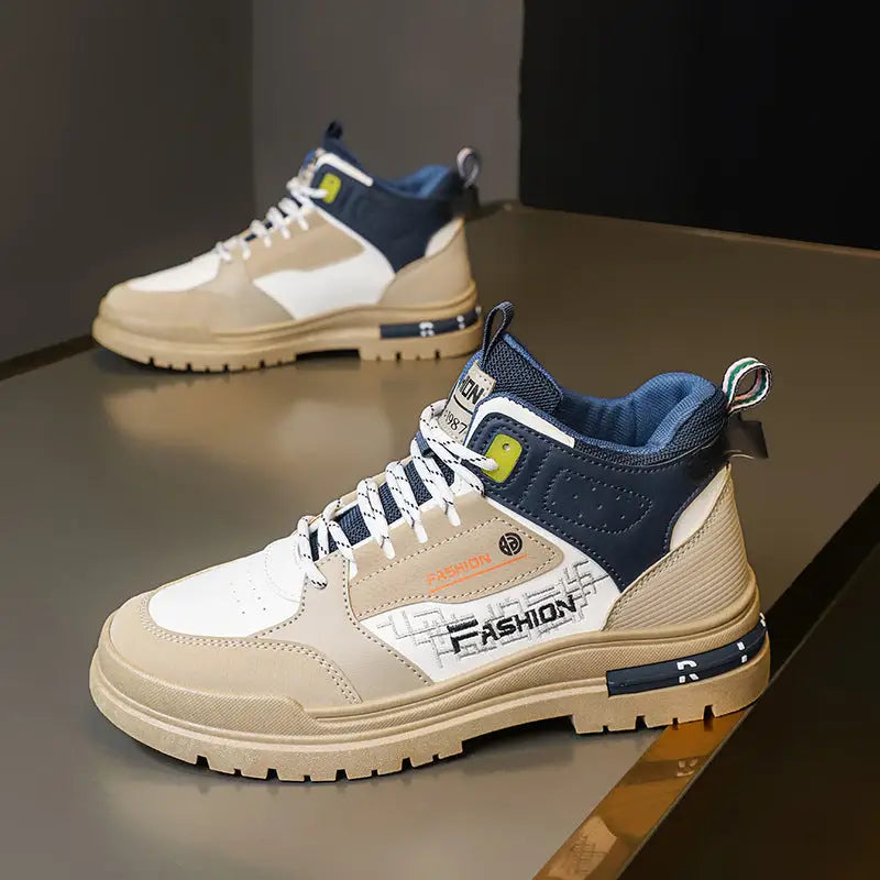 Outdoor Sports Platform Men's High-top Tooling Snow Boots Beyond Trends Hub