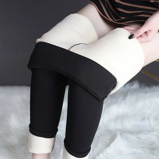 Oversized Cashmere Tight Thermal Pants Autumn And Winter Cashmere Leggings For Women Beyond Trends Hub