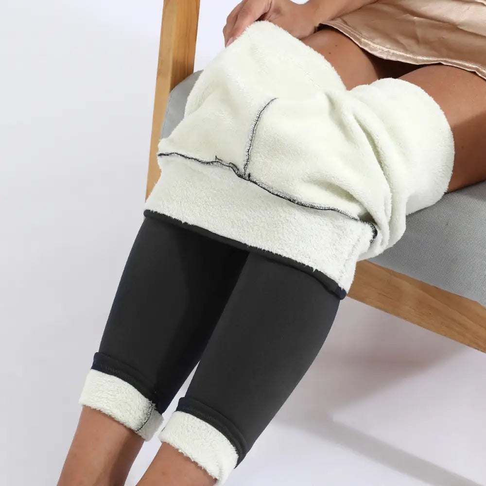Oversized Cashmere Tight Thermal Pants Autumn And Winter Cashmere Leggings For Women Beyond Trends Hub