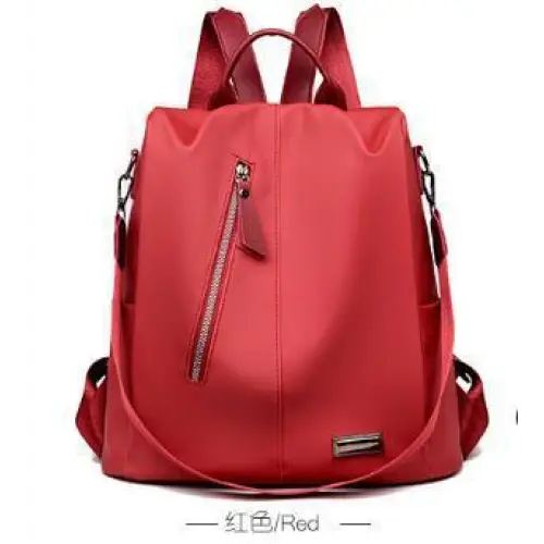 Oxford Cloth Backpack Nylon School Bag Women