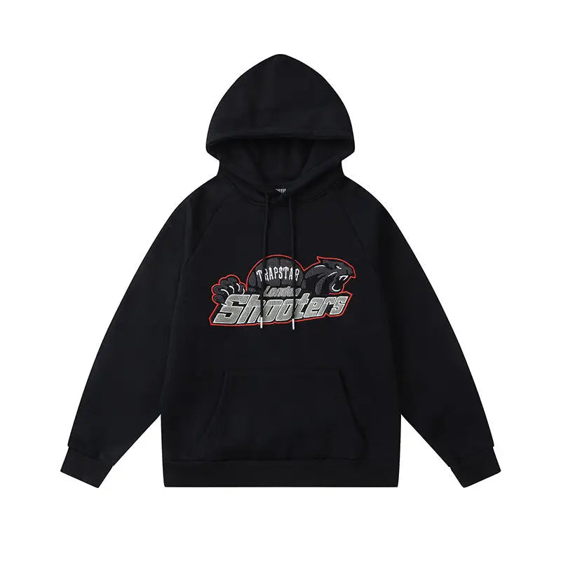 Padded Hooded Sweatshirt Zipper Pants Men And Women Sweatpants Set - Beyond Trends Hub 