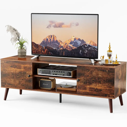 Panel TV Cabinet Can Store Black Cabinets Suitable For Home Living Room Office TV Cabinet - 5