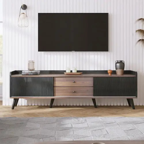 Particleboard TV Cabinet - Black - 5
